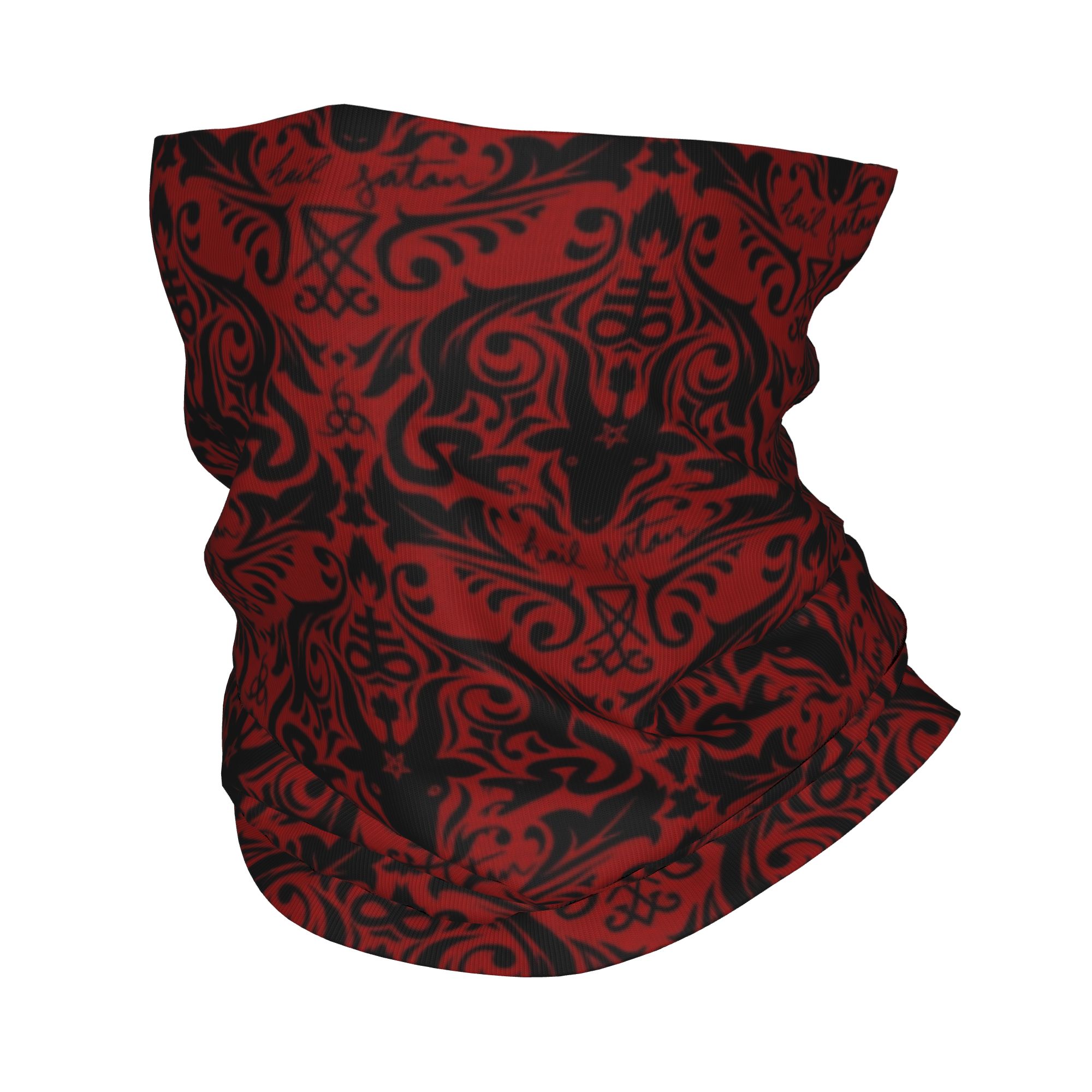Baphomet Damasco Hail Satan Ne - Neck Warmer Tube recensione e prezzo